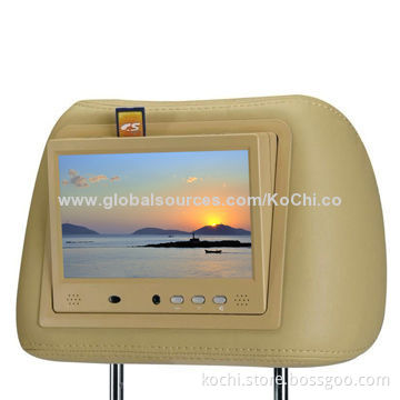 Network Equipment 7-10.1-inch LCD Headrest Advertising LED Display Screen Video